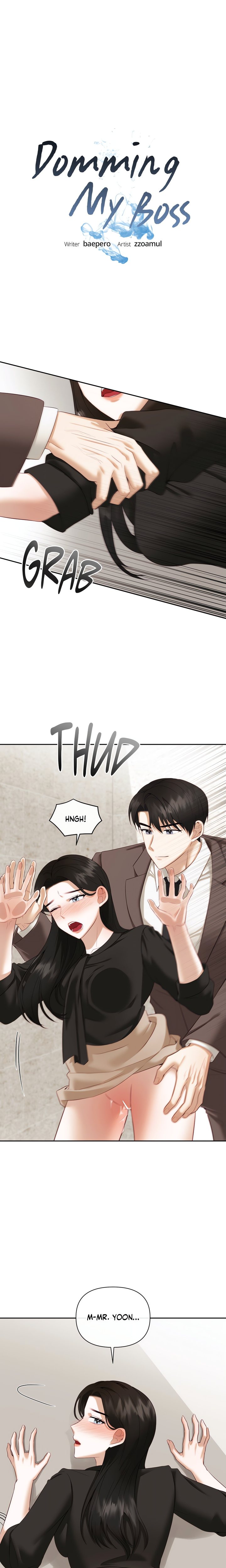 Domming My Boss Chapter 14 - Page 1