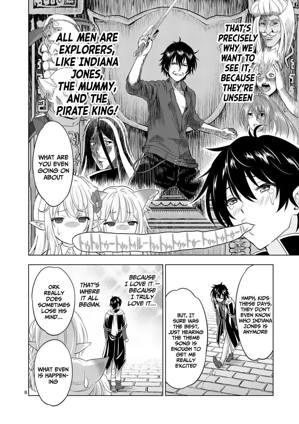 Shijou Saikyou Orc-san no Tanoshii Tanetsuke Harem Zukuri Chapter 113.1 - Page 8