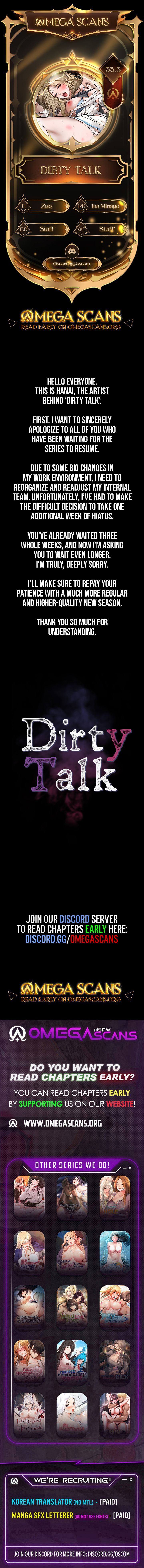 Dirty Talk Chapter 53.5 - Page 1