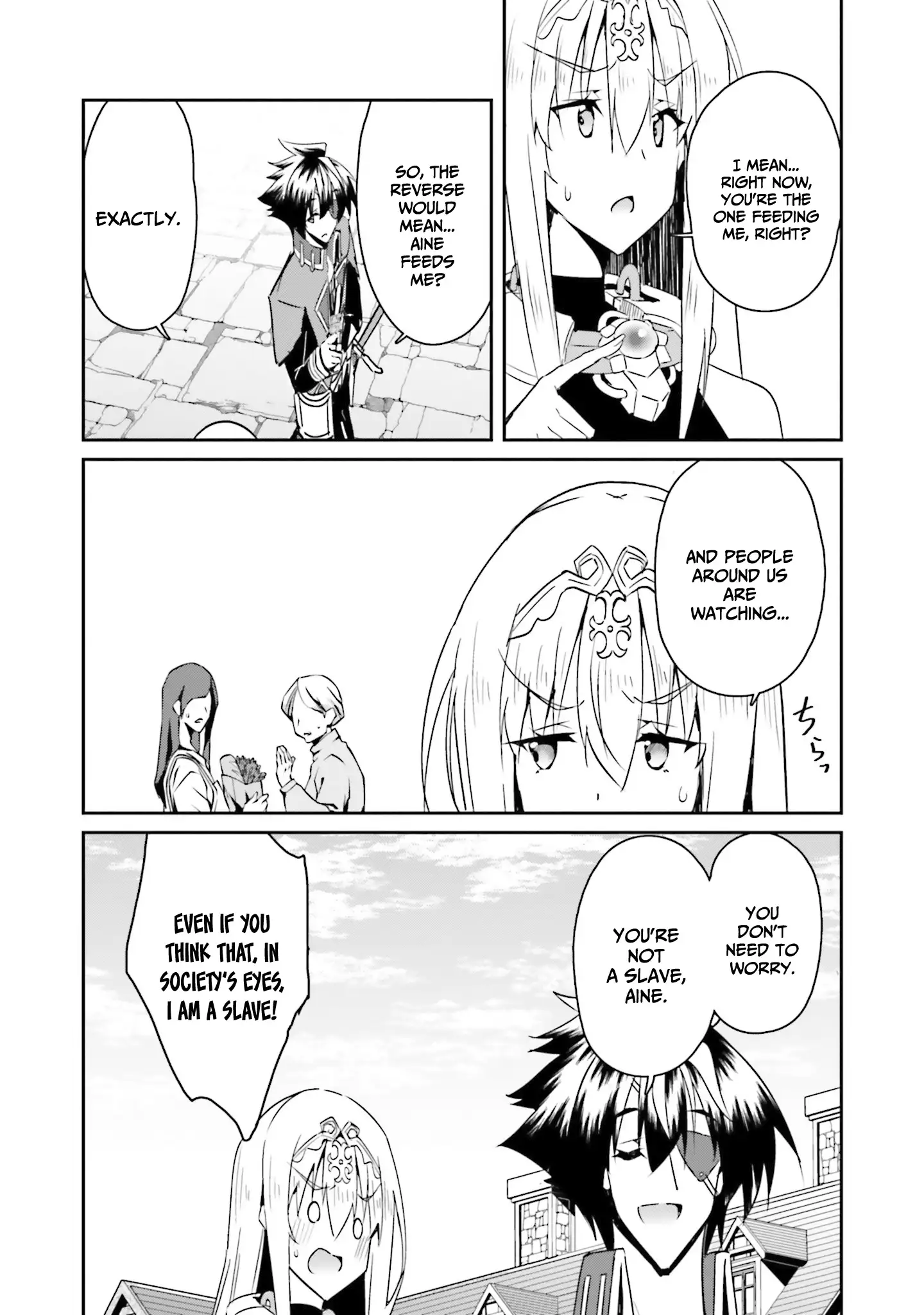 My childhood friend who I used to train swordsmanship with became a slave, so I, as an S-Rank adventurer decided to buy her and protect her Chapter 14 - Page 9