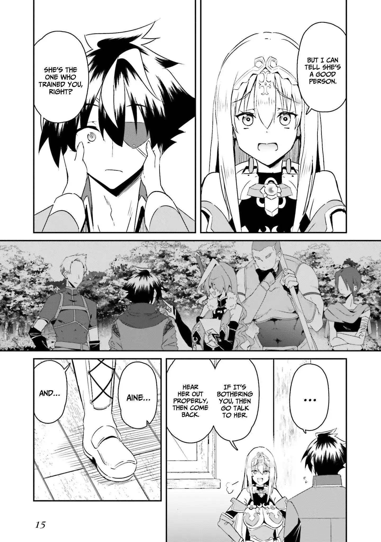 My childhood friend who I used to train swordsmanship with became a slave, so I, as an S-Rank adventurer decided to buy her and protect her Chapter 15 - Page 15