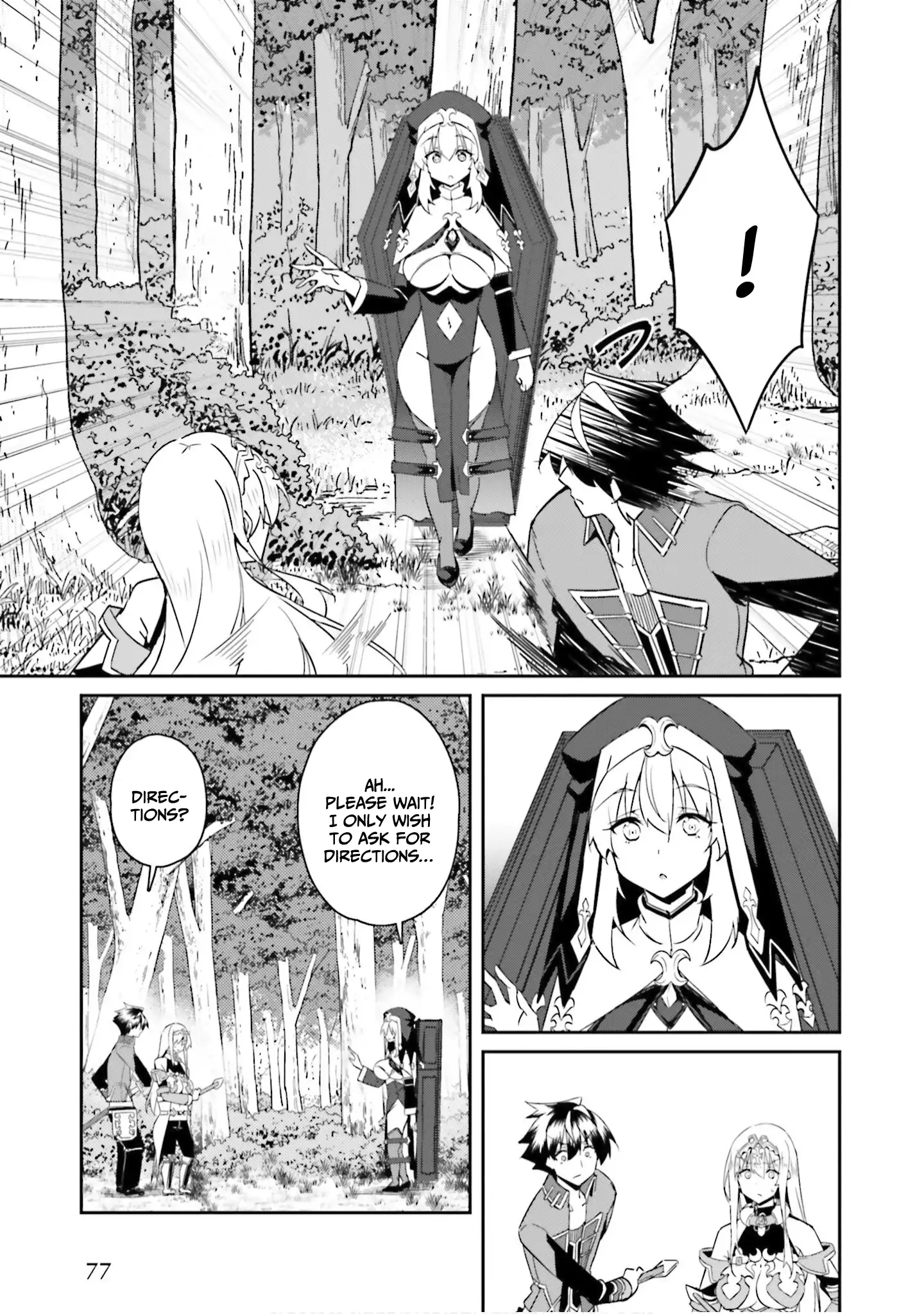 My childhood friend who I used to train swordsmanship with became a slave, so I, as an S-Rank adventurer decided to buy her and protect her Chapter 24 - Page 22