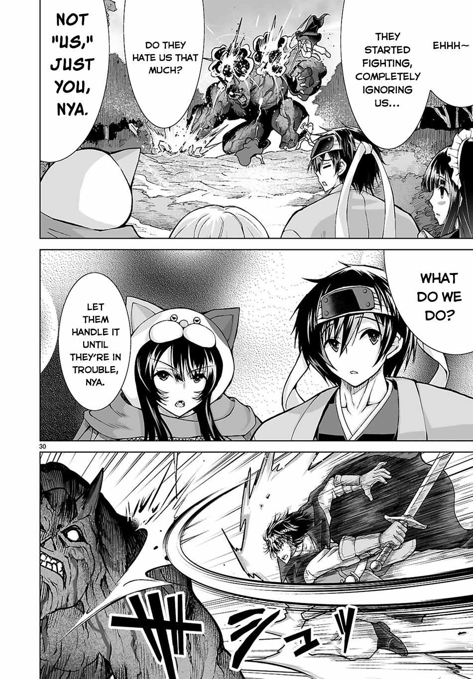 I Was Summoned to Another World, but I Got the Power to Cut Anything, so It Was Easy Mode Chapter 18 - Page 30