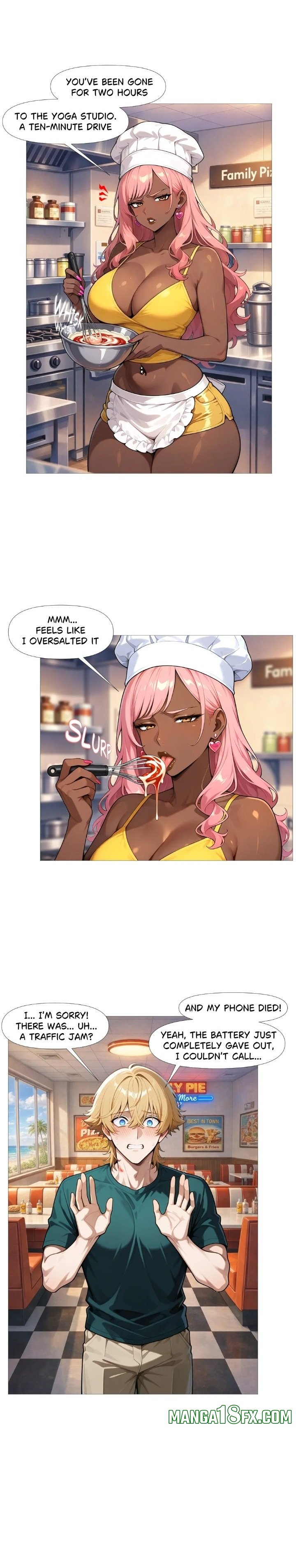 Pizza Boy vs MILFs Chapter 4 - Page 8