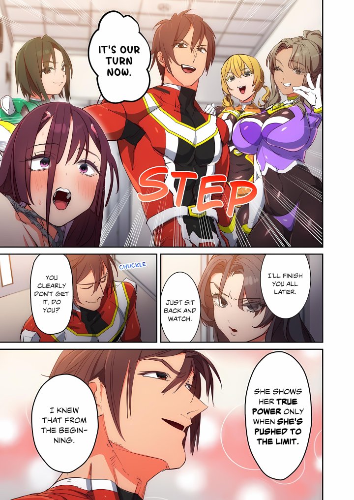 Pitiful Ranger Pink: I’m Such a Disgrace, but It Feels So Good! (Uncensored) Chapter 21 - Page 21