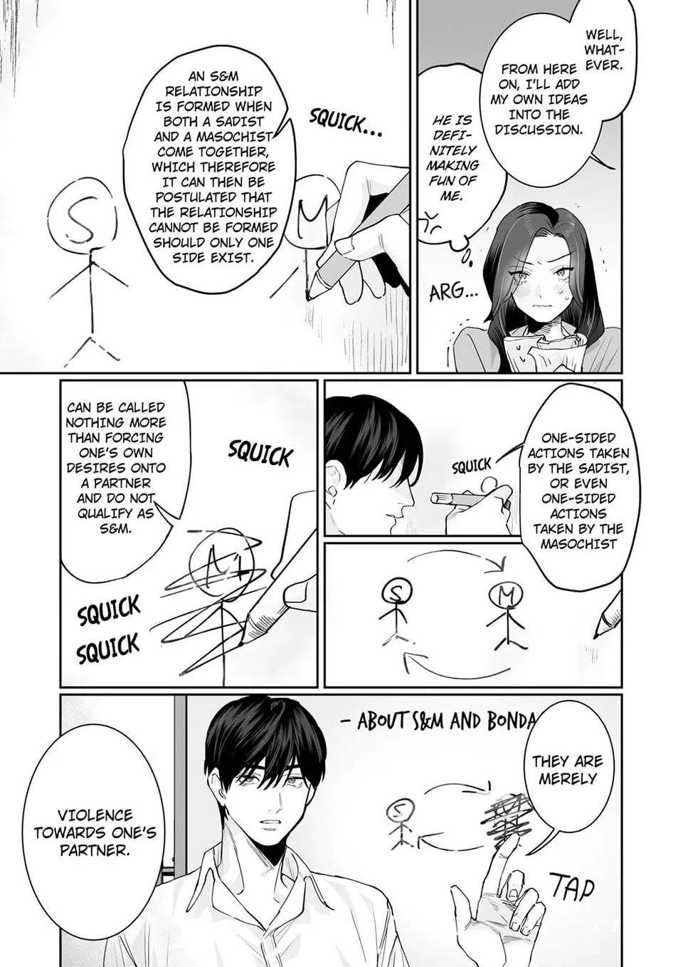 Pure Love S&M Style -A Man Who Wants Release x A Woman Who wants to Be Restrained Chapter 2 - Page 13