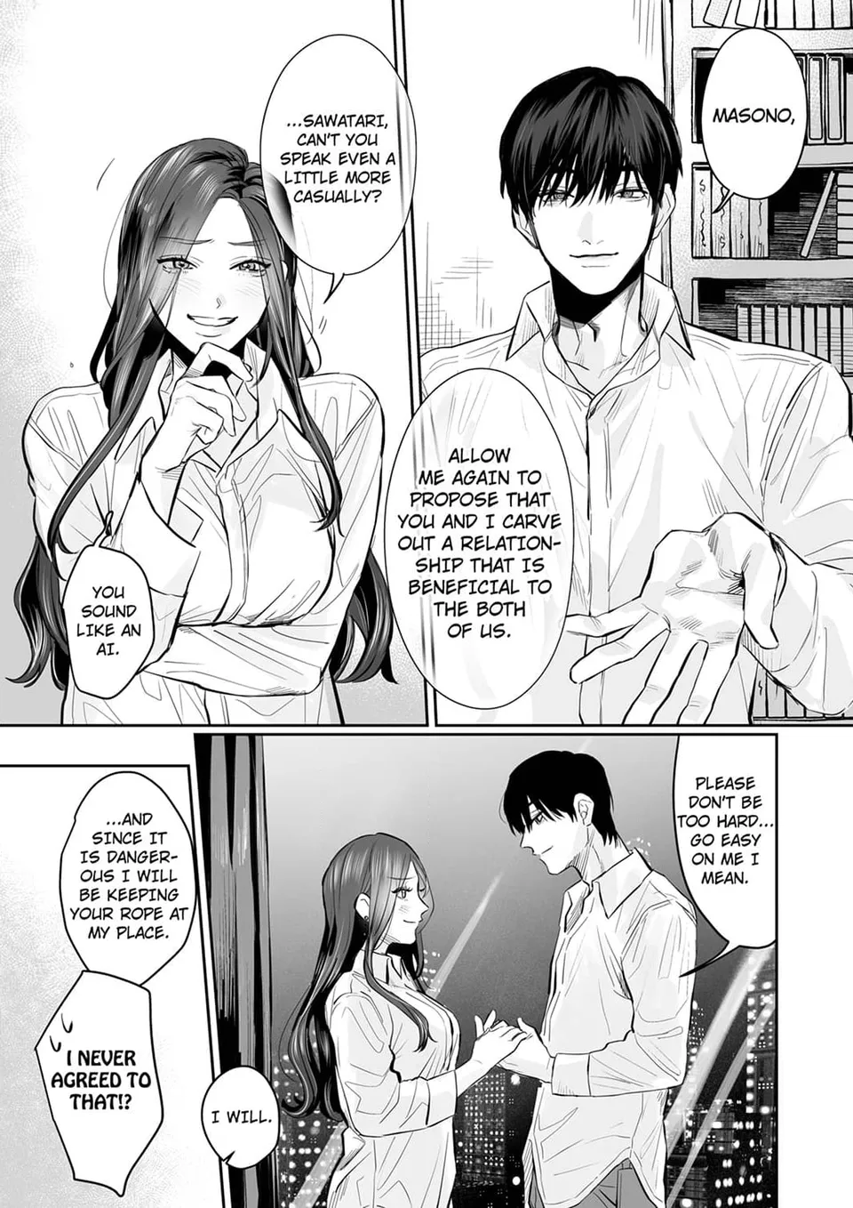 Pure Love S&M Style -A Man Who Wants Release x A Woman Who wants to Be Restrained Chapter 3 - Page 24