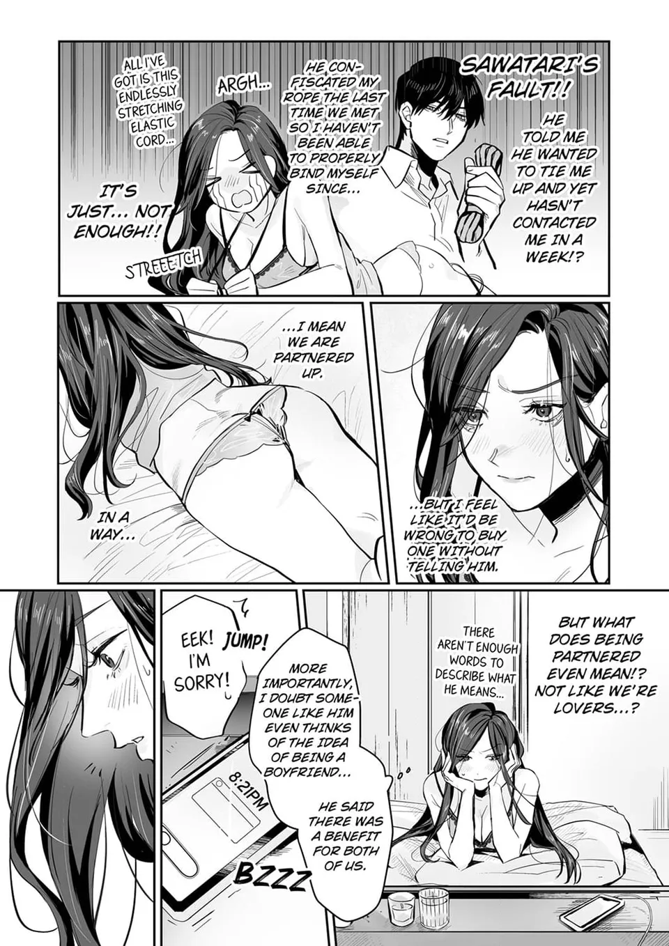 Pure Love S&M Style -A Man Who Wants Release x A Woman Who wants to Be Restrained Chapter 4 - Page 2