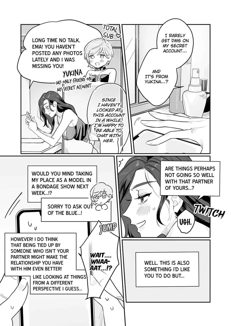 Pure Love S&M Style -A Man Who Wants Release x A Woman Who wants to Be Restrained Chapter 7 - Page 3