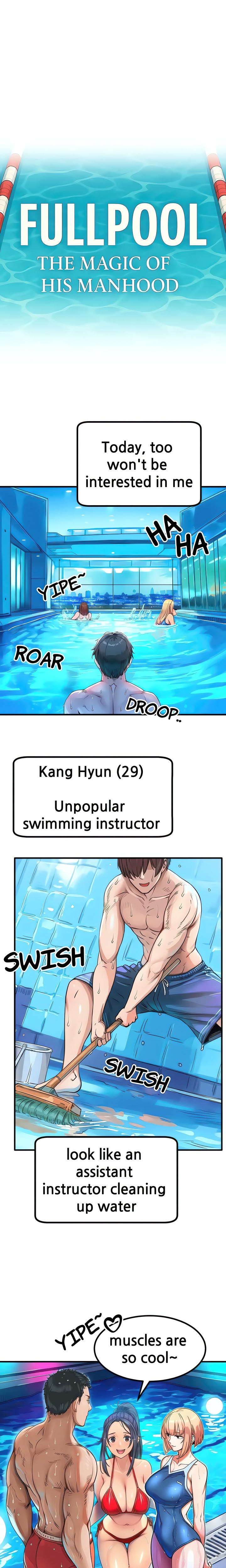 Full Pool: The Magic of His Manhood Chapter 1 - Page 1