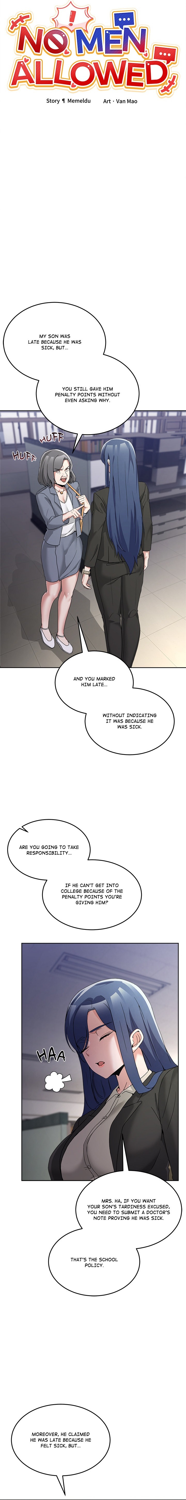 No Men Allowed Chapter 34 - Page 3