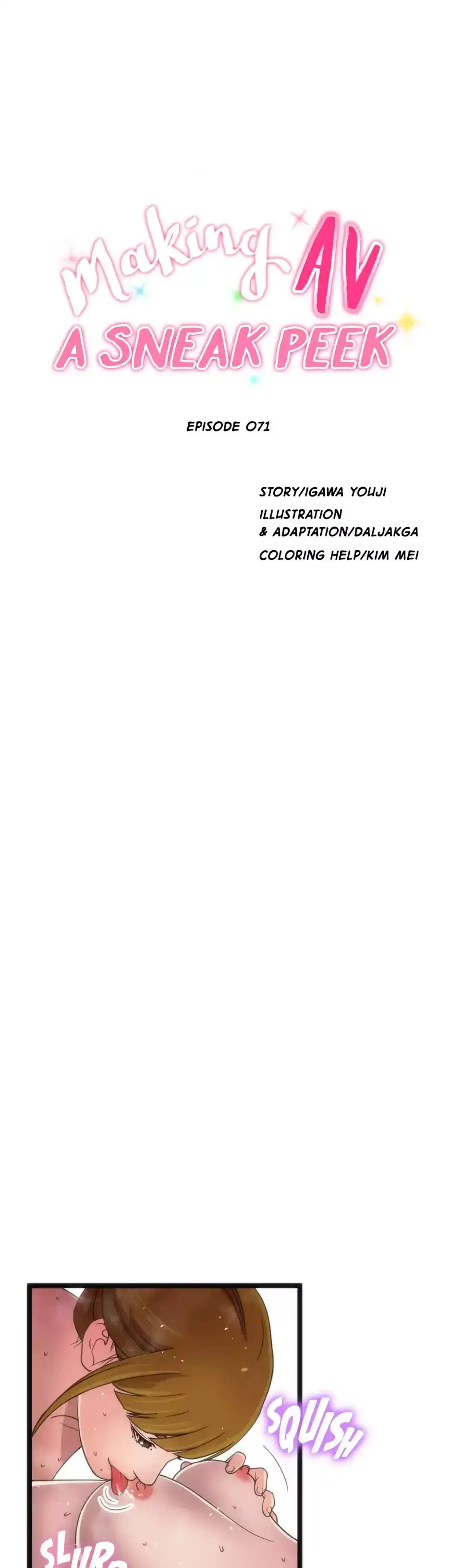 Making AV: A Sneak Peek Chapter 71 - Page 7