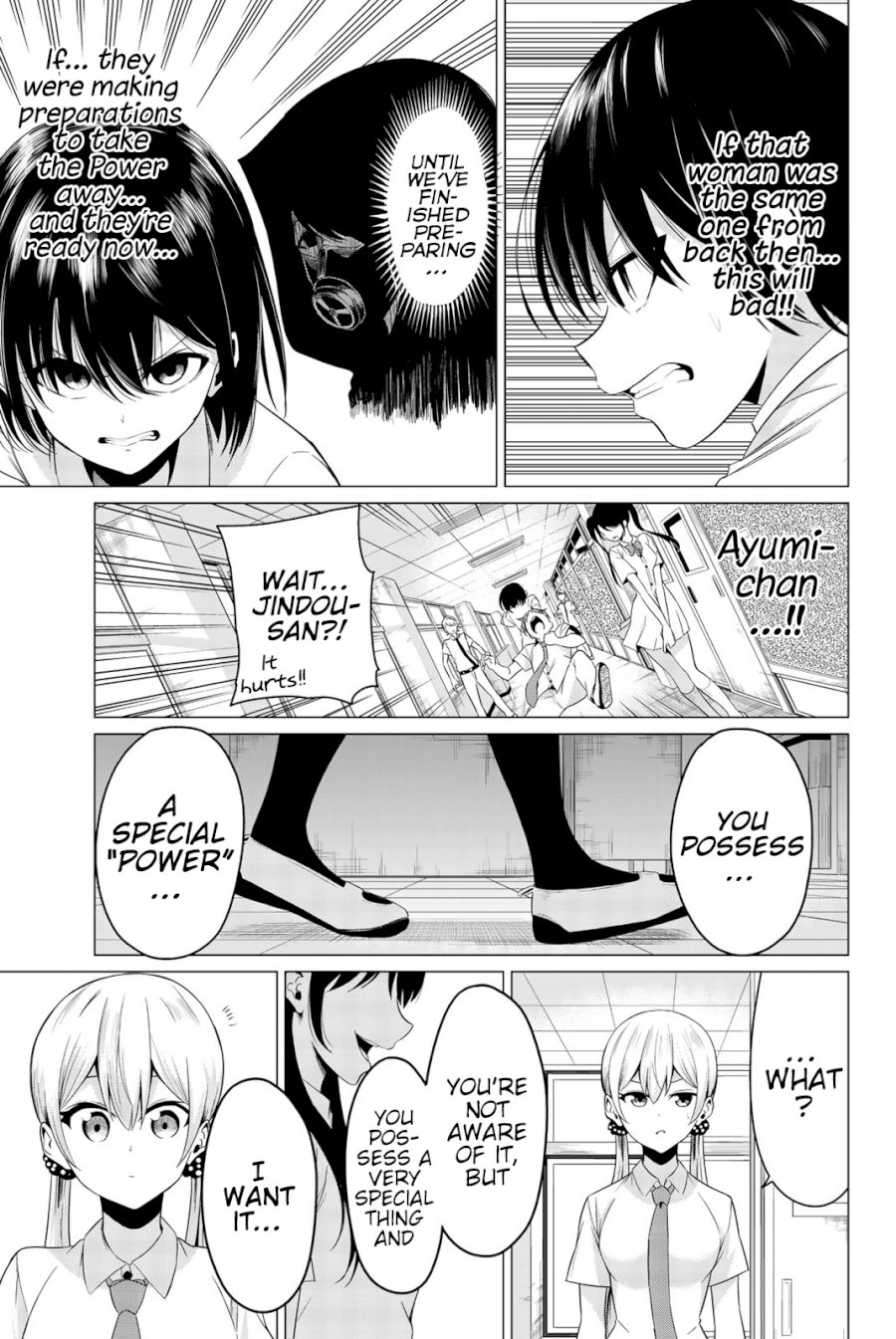 Sekai ka Kanojo ka Erabenai Chapter 24 - Page 36