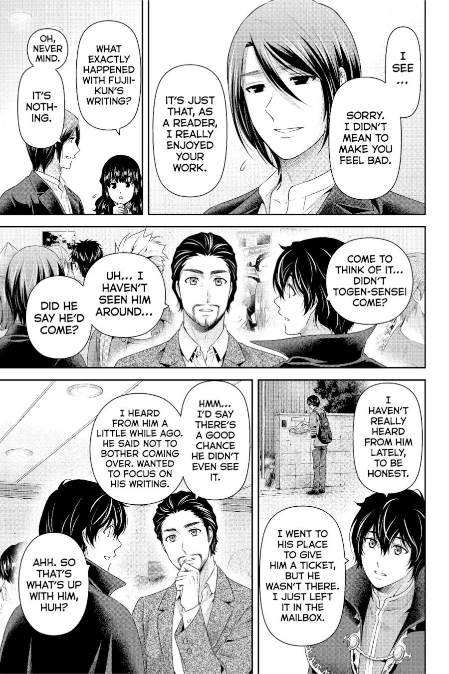 Domestic na Kanojo Chapter 246 - Page 12