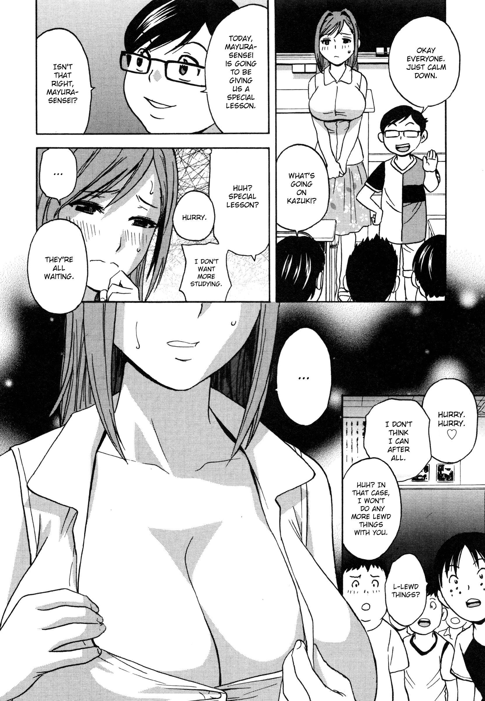 Ryoujoku!! Urechichi Paradise Chapter 7 - Page 1