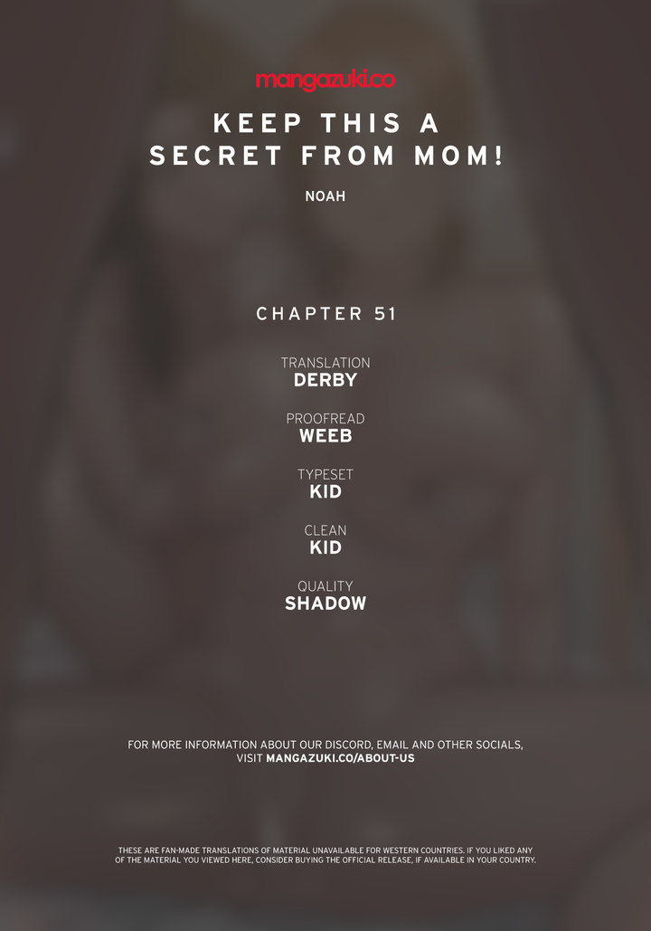 Keep it a secret from your mother! Chapter 51 - Page 1
