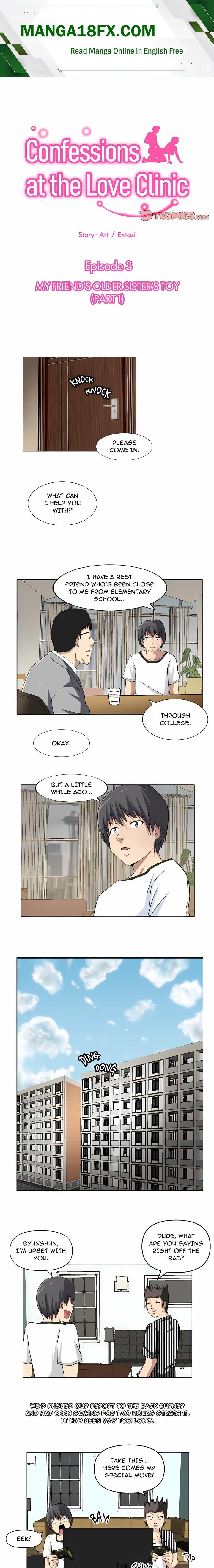 Confessions at the Love Clinic Chapter 3 - Page 1